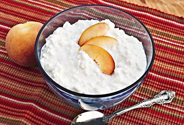 Cottage cheese - a healthy breakfast in the water diet