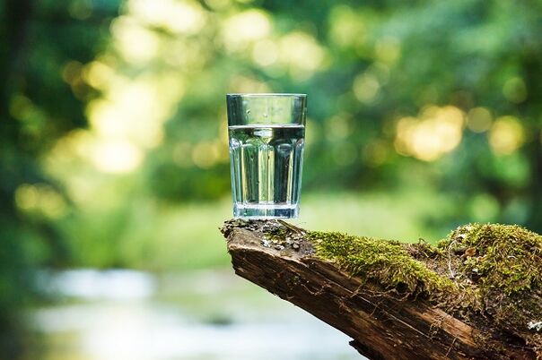 Melting water is the best choice for a water diet